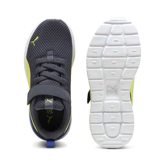 Puma Anzarun Lite Ac+ Ps Unisex Kinder Sneaker, Galactic Gray Lemon Sherbert Puma Black, 30 EU