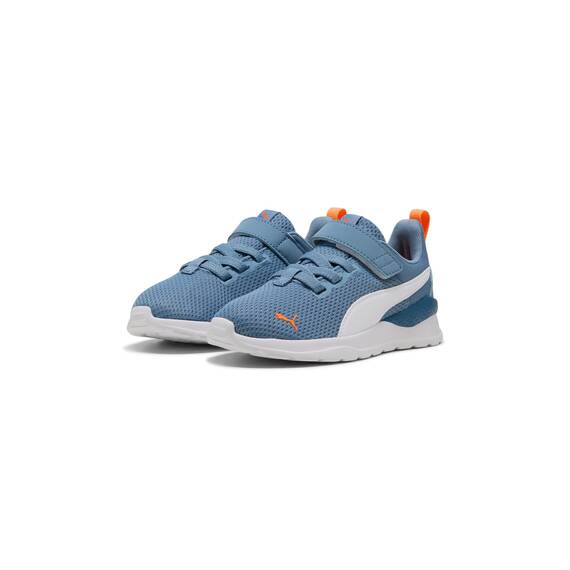 Puma Unisex Kinder Anzarun Lite Ac+ Ps Sneaker, Cool Blue Puma White Orange Glo, 30 EU