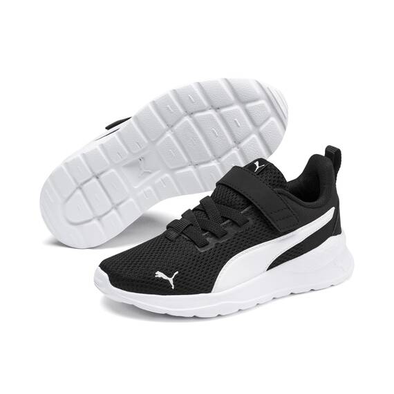 PUMA Anzarun Lite Ac+ Ps Unisex Kinder Sneaker, Puma Black Puma White, 28 EU