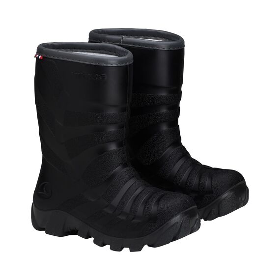 Viking Jungen Ultra 2.0 Schneestiefel, Schwarz Black Grey, 35 EU