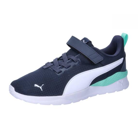Puma Anzarun Lite Ac+ Ps Unisex Kinder Sneaker, Club Navy Puma White Mint, 35 EU