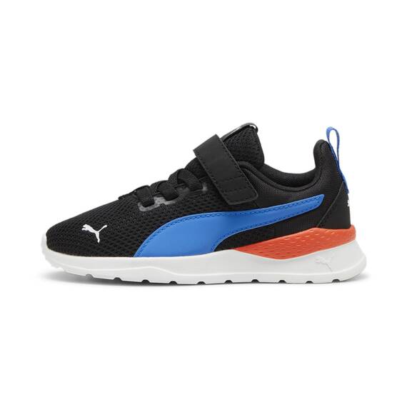 PUMA Kinder Anzarun Lite Kids Sneaker 34.5, Black Hyperlink Blue White Redmazing