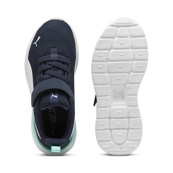 Puma Anzarun Lite Ac+ Ps Unisex Kinder Sneaker, Club Navy Puma White Mint, 33 EU