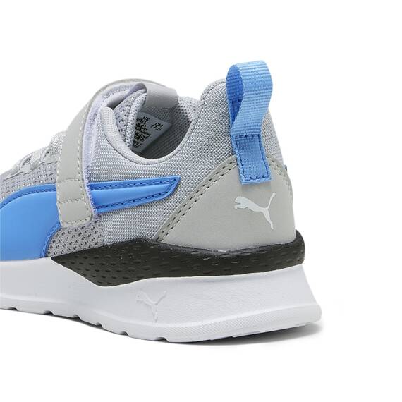 PUMA ANZARUN LITE AC PS Sneaker, ASH Gray-Regal Blue White, 31 EU
