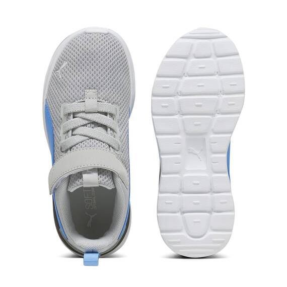 PUMA ANZARUN LITE AC PS Sneaker, ASH Gray-Regal Blue White, 31 EU