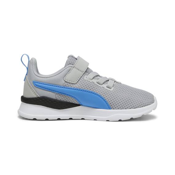 PUMA ANZARUN LITE AC PS Sneaker, ASH Gray-Regal Blue White, 31 EU