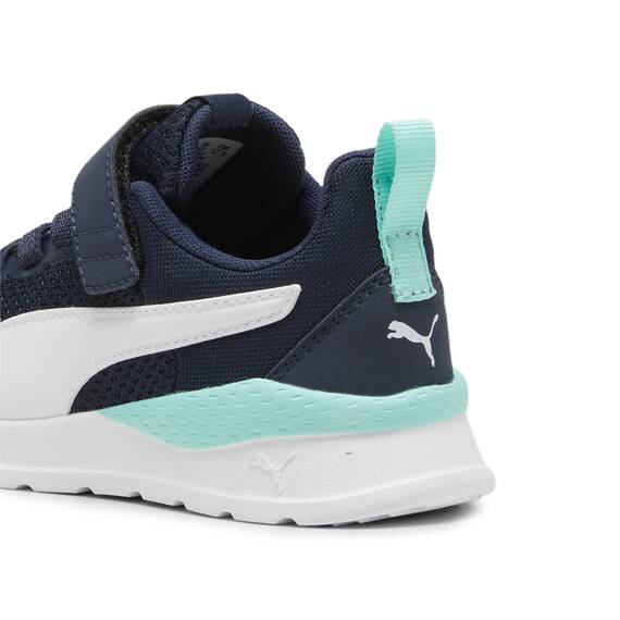 Puma Anzarun Lite Ac+ Ps Unisex Kinder Sneaker, Club Navy Puma White Mint, 35 EU