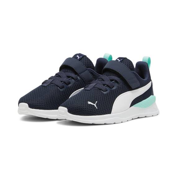 Puma Anzarun Lite Ac+ Ps Unisex Kinder Sneaker, Club Navy Puma White Mint, 33 EU