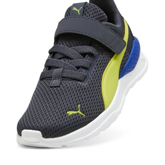 Puma Anzarun Lite Ac+ Ps Unisex Kinder Sneaker, Galactic Gray Lemon Sherbert Puma Black, 32 EU