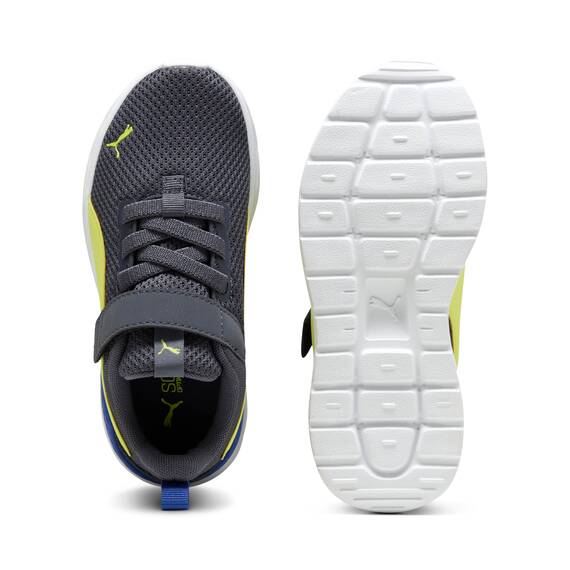 Puma Anzarun Lite Ac+ Ps Unisex Kinder Sneaker, Galactic Gray Lemon Sherbert Puma Black, 32 EU