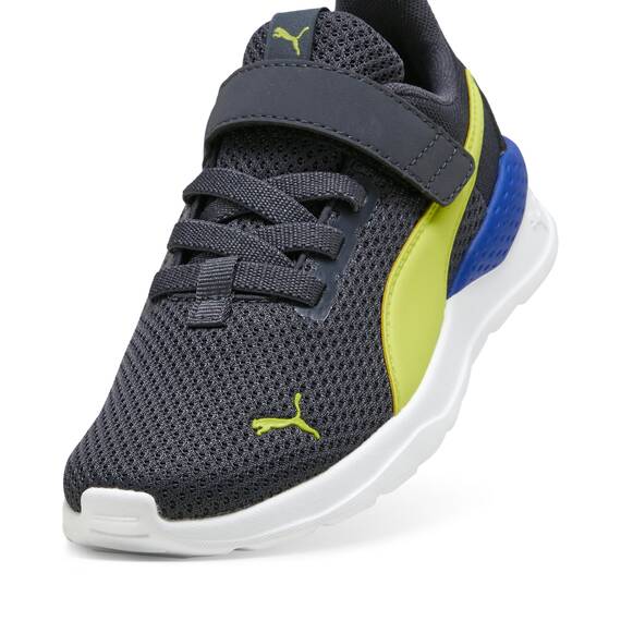 Puma Anzarun Lite Ac+ Ps Unisex Kinder Sneaker, Galactic Gray Lemon Sherbert Puma Black, 29 EU