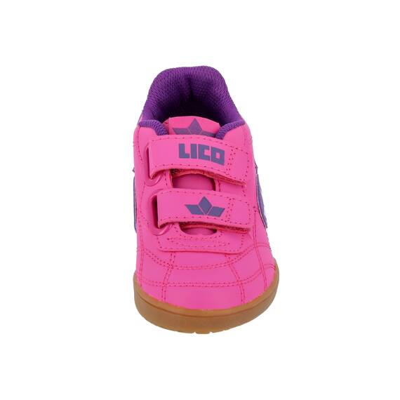 Lico Bernie V Unisex Kinder Multisport Indoor Schuhe, Pink/ Lila/ Weiß, 28 EU