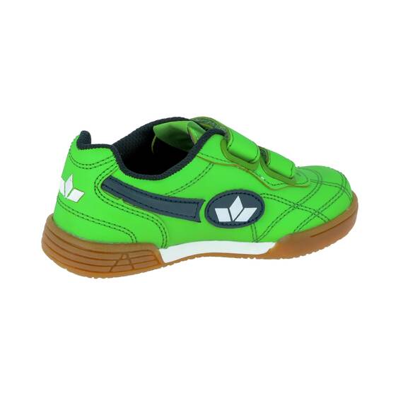 Lico Unisex Kinder Bernie V Hallenschuhe, Grün Marine Weiß, 30 EU