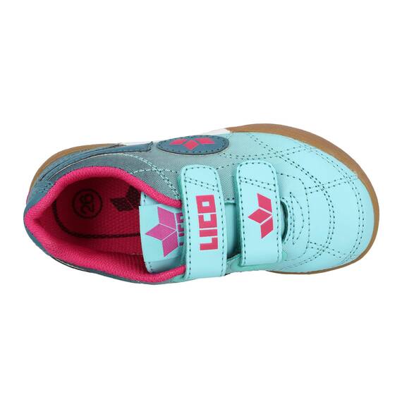 Lico Sportschuh Bernie V Mädchen, Türkis, 29 EU