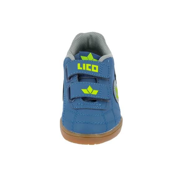 Lico Unisex Kinder Bernie V Hallenturnschuhe, ideal für Sport und Freizeit. Stylisch, atmungsaktiv & leicht, Blau, 29 EU