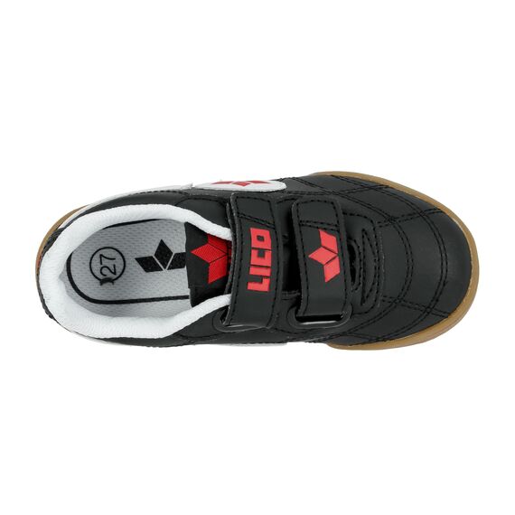 Lico Unisex Kinder Bernie V Hallenschuhe, Schwarz, 33 EU