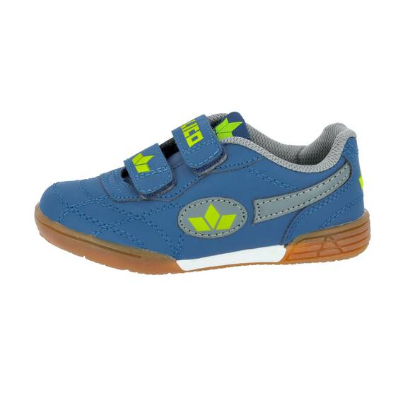 Lico Unisex Kinder Bernie V Hallenschuhe, Marine Grau Lemon, 31 EU