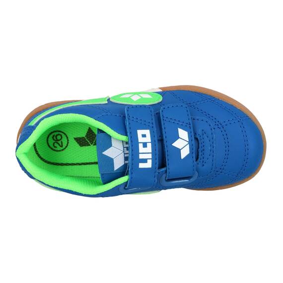 Lico Bernie V Unisex-Sportschuhe für Kinder, Marineblau, Zitrone, Weiß, 33 EU
