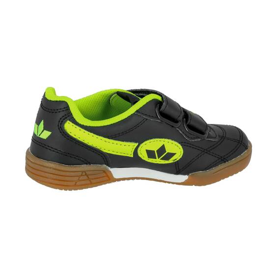 Lico Unisex Kinder Bernie V Hallenschuhe, Schwarz Lemon, 31 EU