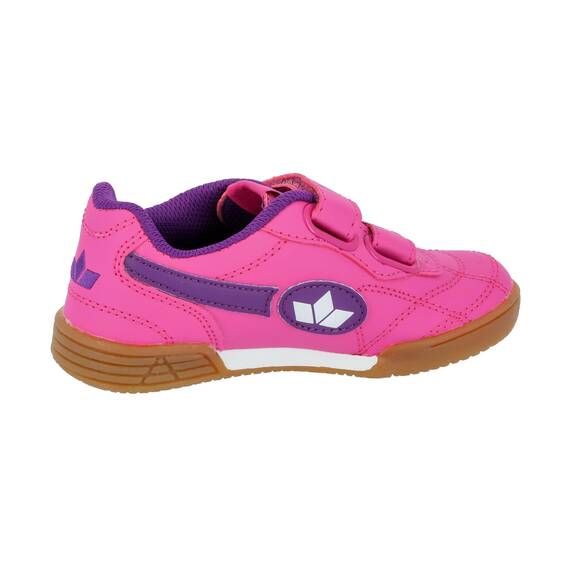 Lico Bernie V Unisex Kinder Multisport Indoor Schuhe, Pink/ Lila/ Weiß, 33 EU