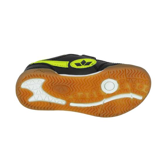 Lico Unisex Kinder Bernie V Hallenschuhe, Schwarz Lemon, 33 EU