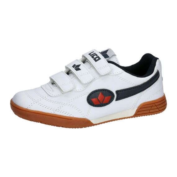 Lico Unisex Kinder Bernie V Hallenschuhe, Weiß Marine, 33 EU