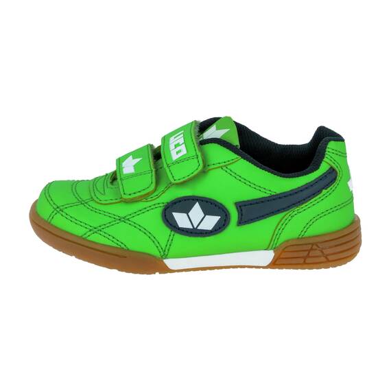 Lico Unisex Kinder Bernie V Hallenschuhe, Grün Marine Weiß, 40 EU