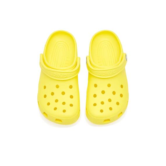 Crocs Unisex Kinder Classic Clog K Clog, Cyber Yellow, 28/29 EU