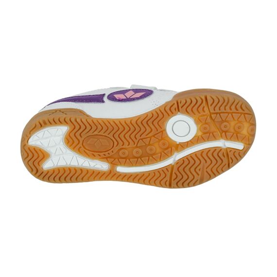 Lico Bernie V Unisex Kinder Multisport Indoor Schuhe, Weiß/ Lila/ Rosa, 41 EU
