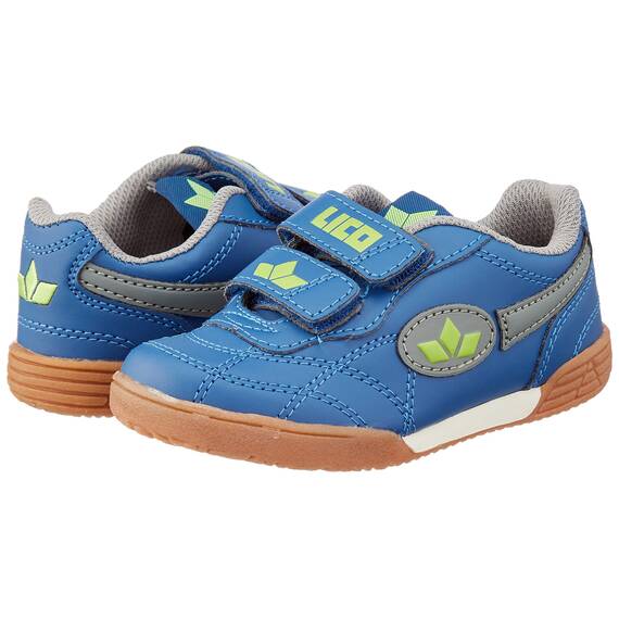 Lico Unisex Kinder Bernie V Hallenturnschuhe, ideal für Sport und Freizeit. Stylisch, atmungsaktiv & leicht, Blau, 40 EU