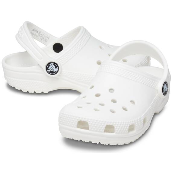 Crocs Unisex Kinder Classic Clog K Clog, White, 29/30 EU