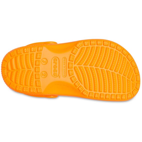 Crocs Unisex Kinder Classic Clog K Clog, Orange Zing, 30/31 EU