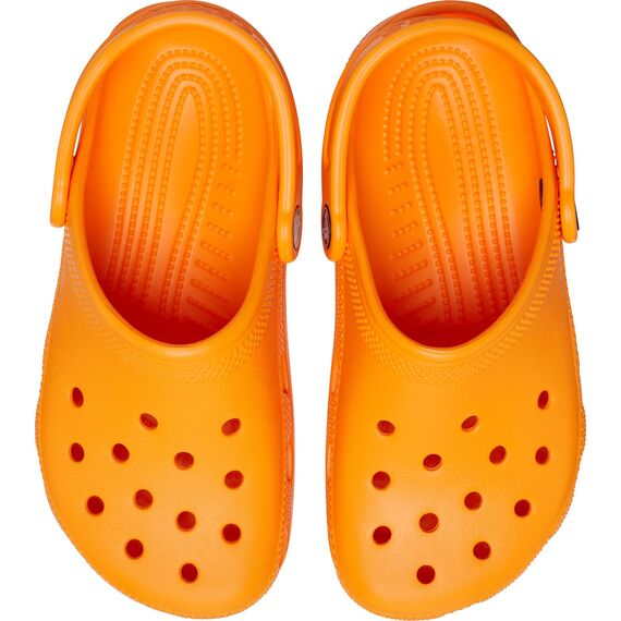 Crocs Unisex Kinder Classic Clog K Clog, Orange Zing, 36/37 EU