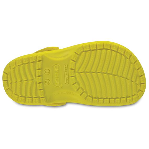 Crocs Unisex Kinder Classic Clog K Holzschuh, Lemon, 36/37 EU