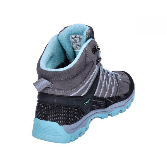 CMP Kids Rigel Mid Trekking Shoes Wp, Wanderschuhe, Cemento-Alluminio,