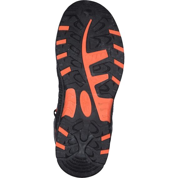 CMP Mixte Enfant Kids Rigel Mid Shoe Wp Chaussures de Trekking et randonn e, Antracite Flash Orange, 38 EU