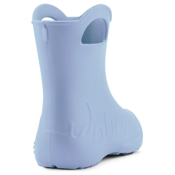 Ladeheid Eva federleichte Kinder Gummistiefel für Jungen und Mädchen Regenschuhe LA-CA-01 (Hellblau, 34/35 EU)