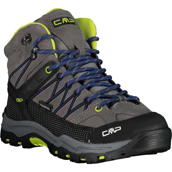CMP Unisex Kinder Kids Rigel Mid Trekking Shoes Wp Trekking-Schuhe, Graphite Marine, 38 EU