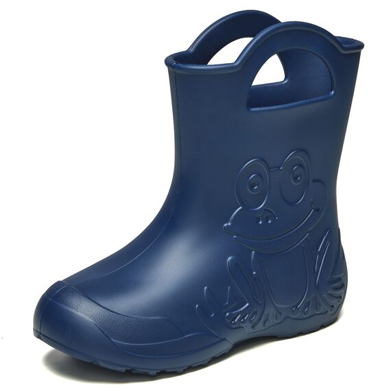 Ladeheid Eva federleichte Kinder Gummistiefel für Jungen und Mädchen Regenschuhe LA-CA-01 Marineblau, 30/31 EU
