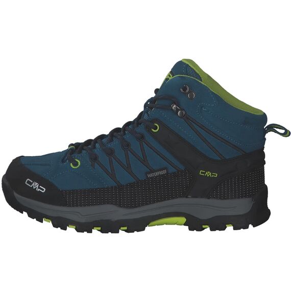 CMP Kids Rigel Mid Trekking Wp Walking Shoe, Deep Lake-Acido, 40 EU 3Q12944J
