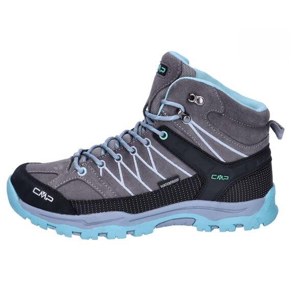 CMP Kids Rigel Mid Trekking Shoes Wp, Wanderschuhe, Cemento-Alluminio,