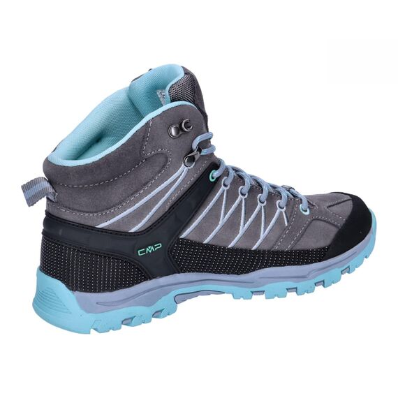 CMP Kids Rigel Mid Trekking Shoes Wp, Wanderschuhe, Cemento-Alluminio,