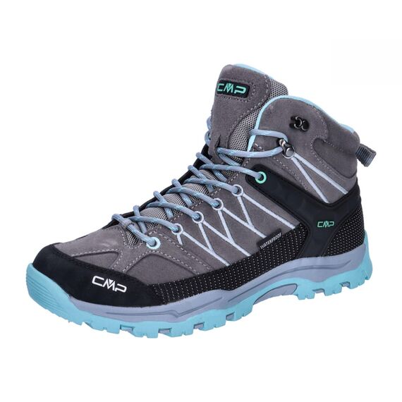 CMP Kids Rigel Mid Trekking Shoes Wp, Wanderschuhe, Cemento-Alluminio,