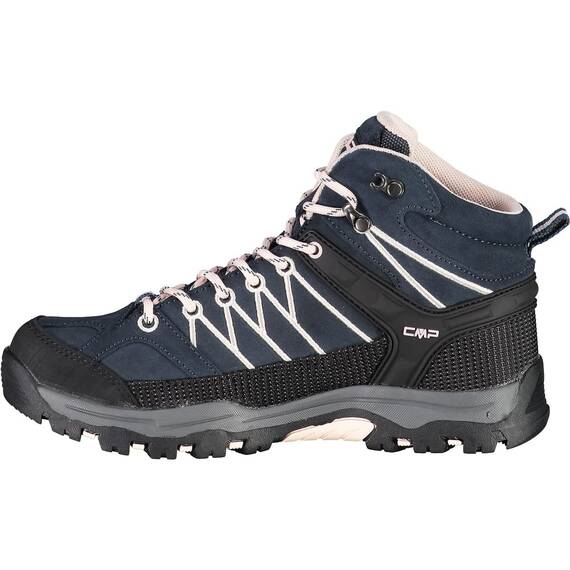 CMP Kinder Rigel Mid Trekking Shoe Wp, Asphalt-Rose, 40