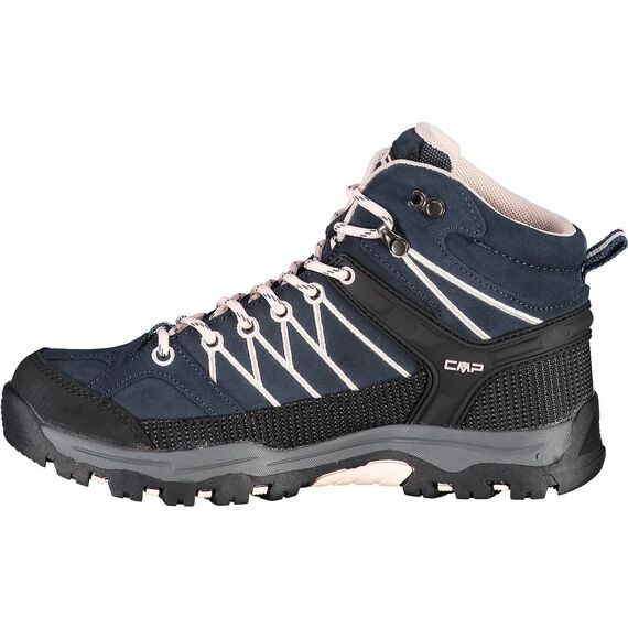 CMP Rigel Mid Trekking Wp Walking Shoe, Asphalt-Rose, 41 EU, 3Q12944J