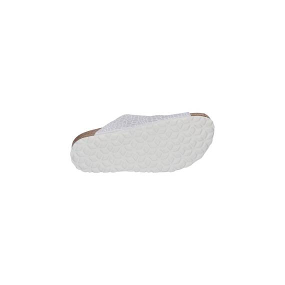 Lico Damen Bioline Platino Pantoletten, Weiss Silber, 36 EU
