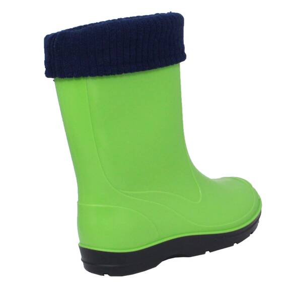 Beck Unisex Kinder Basic 860 Schlupfstiefel, Grün, 24 EU