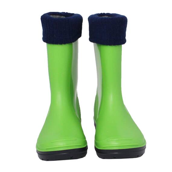 Beck Unisex Kinder Basic 860 Schlupfstiefel, Grün, 24 EU