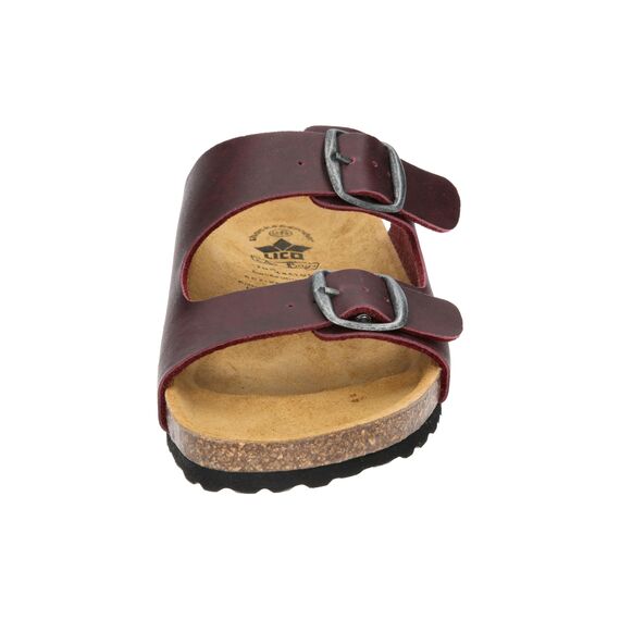 Lico Bioline Pantolette, rot, 36 EU