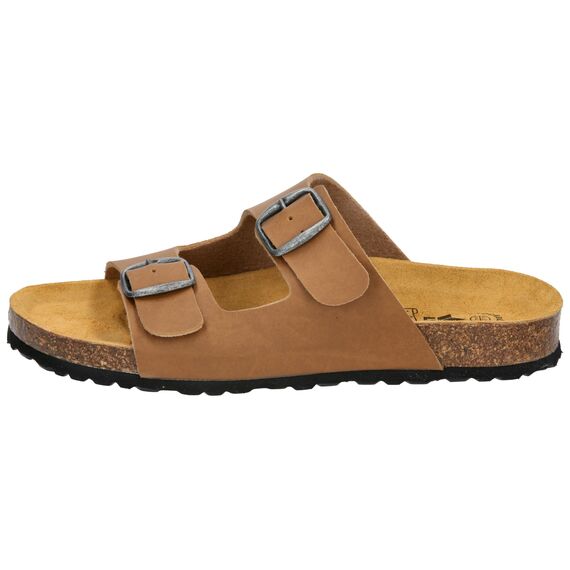 Lico Bioline Pantolette, braun, 37 EU